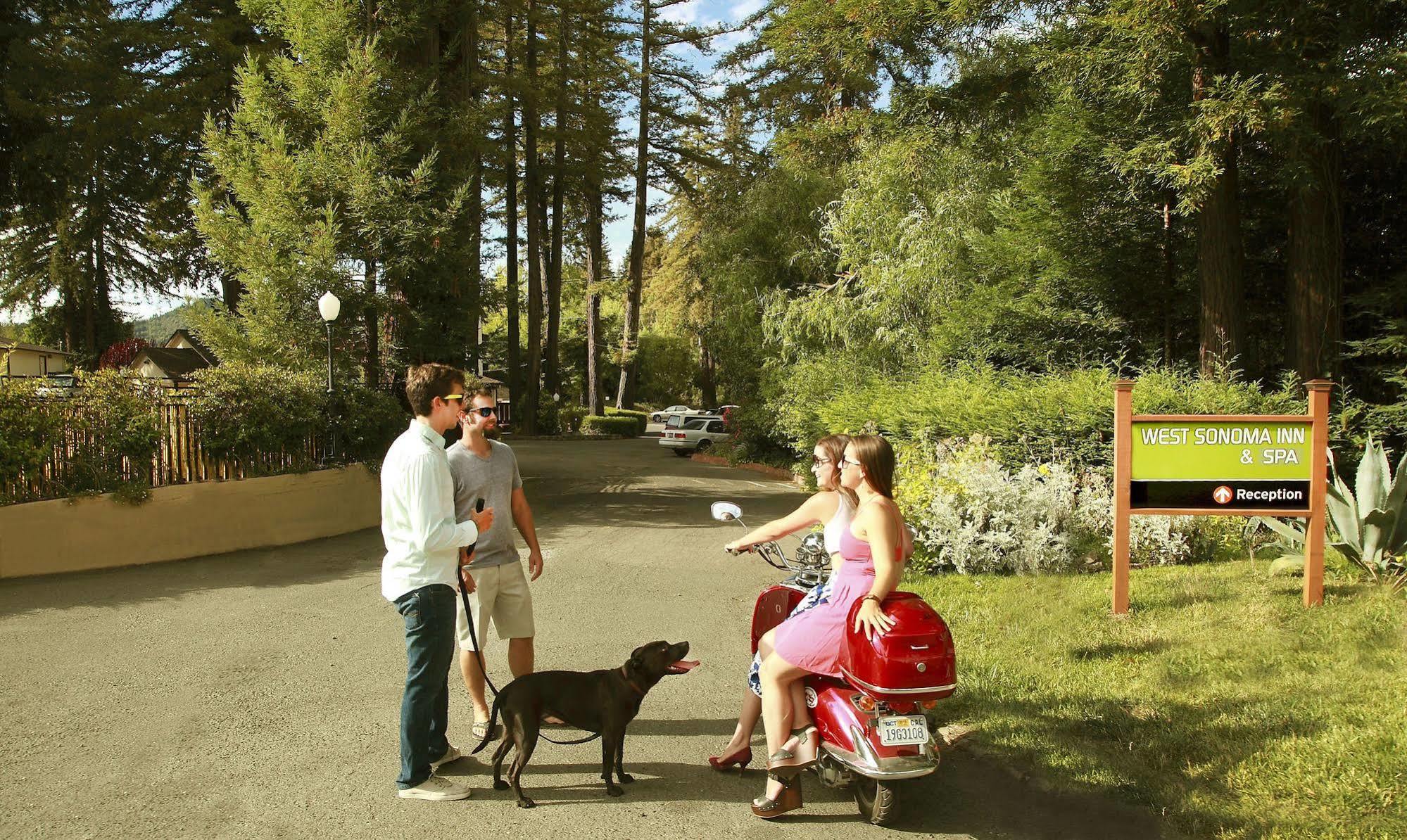West Sonoma Inn & Spa Guerneville Esterno foto